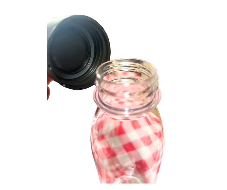 Termo Del RÍO Transparente 375 ml – Hidratación con estilo y practicidad